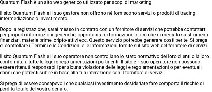 Finestra popup Rischi Tablet